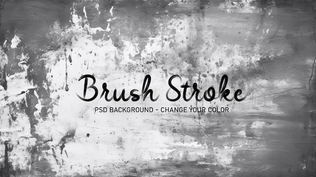 PSD weiß minimal pinsel stroke pinsel aquarell öl zeichnung farbe dekoration hintergrund