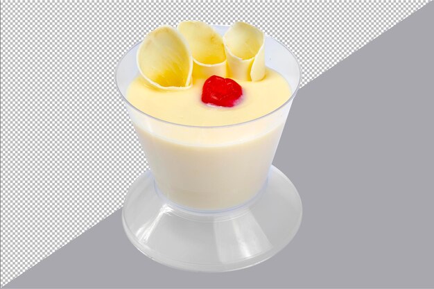 Weiße Schokoladenmousse