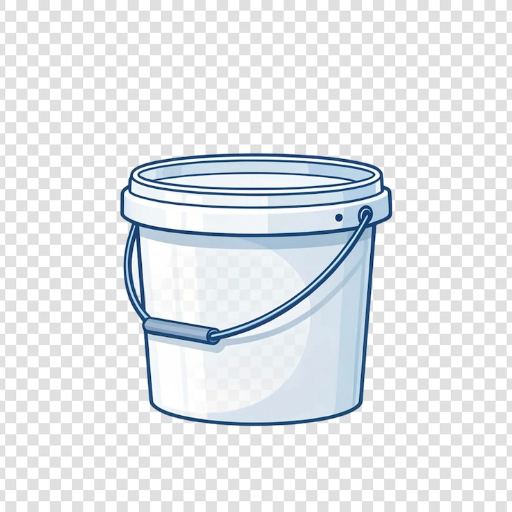 PSD weißer plastikbecher mit griff