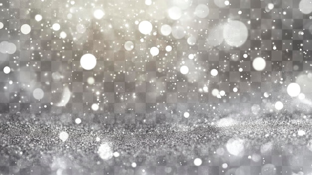 Weißes Glitzer im Freien Wetter Natur