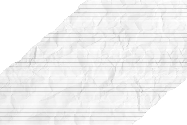 Weißes Papier mit schwarzen Linien zerrissen