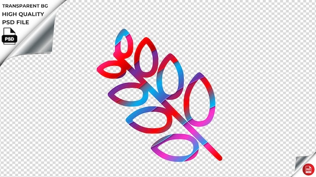 PSD weizen design2 vektor-symbol rot blau lila band psd durchsichtig