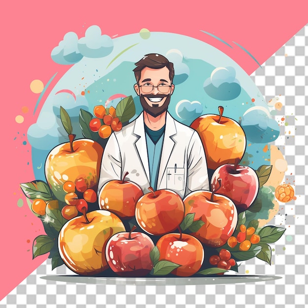 PSD weltgesundheitstag png illustration