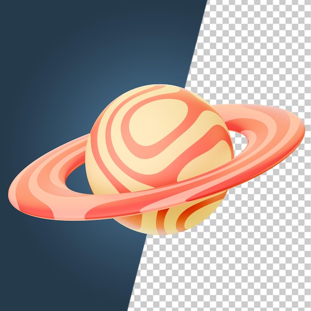 Weltraumforschung 3D-Ikonen Render Clipart