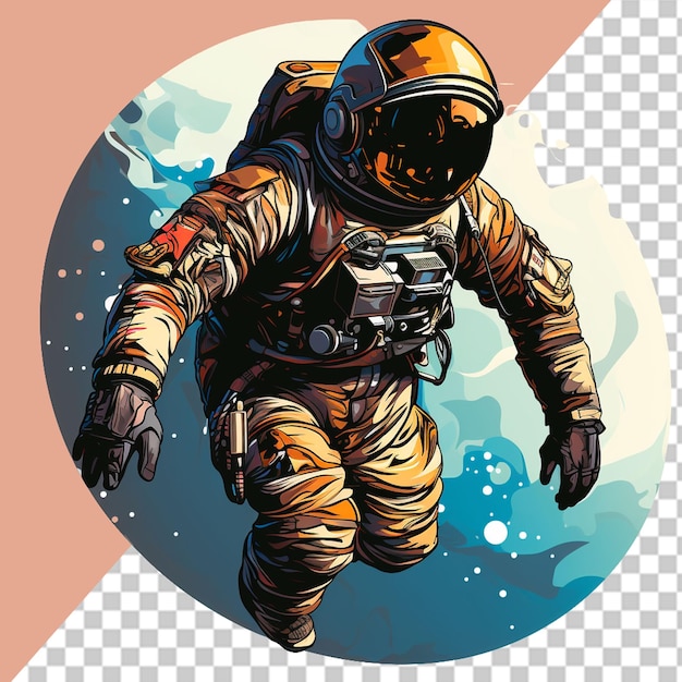 PSD weltraumtag png-illustration