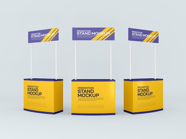 Werbe-Event-Stand-Banner-Modell