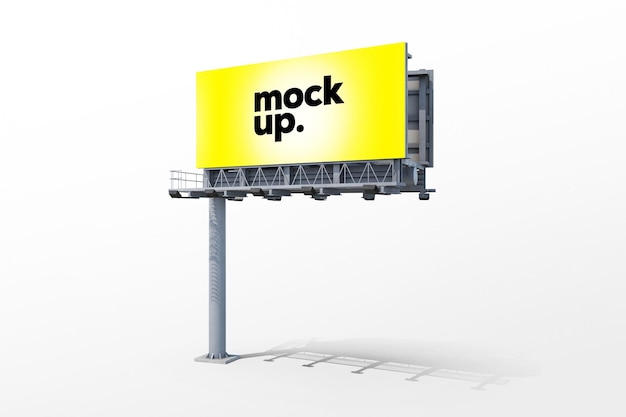 Werbetafel-Mockup-Vorlage PSD-Design