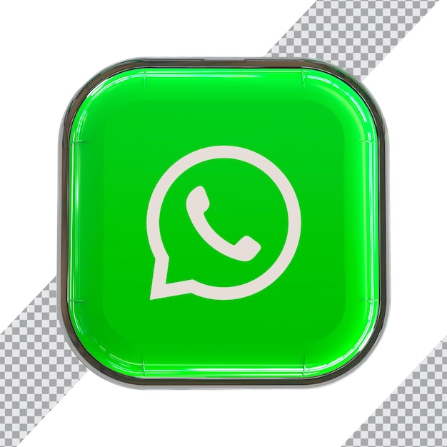 Whatapp 3D Icon New Stlye