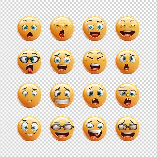 PSD whatsapp-emoji-satz