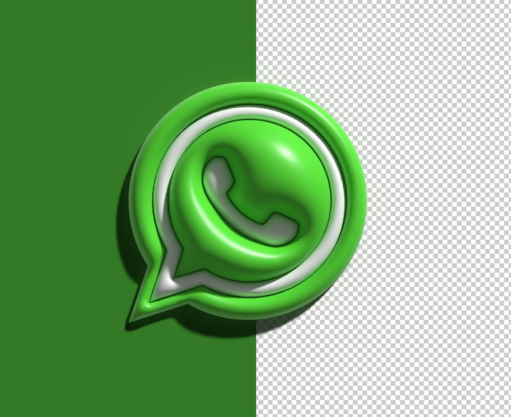 PSD whatsapp logotipos de mídia social arquivo psd transparente