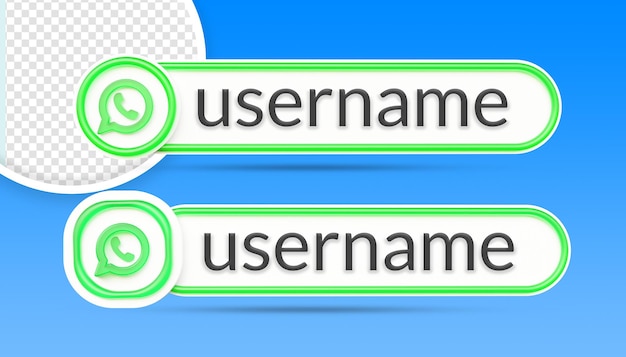 PSD whatsapp unteres drittel rendering isoliert