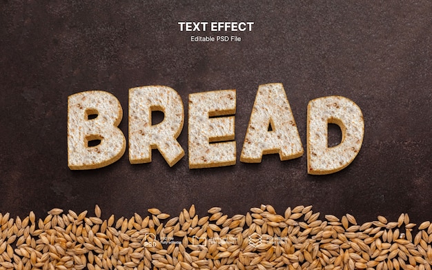Wheat text effect