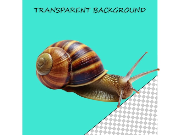 PSD whelk isolado em fundo transparente