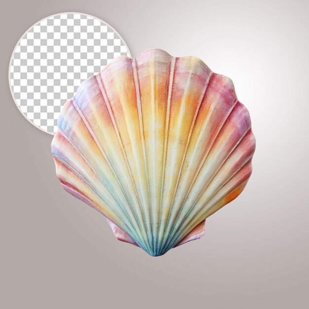 PSD whelk isolado em fundo transparente