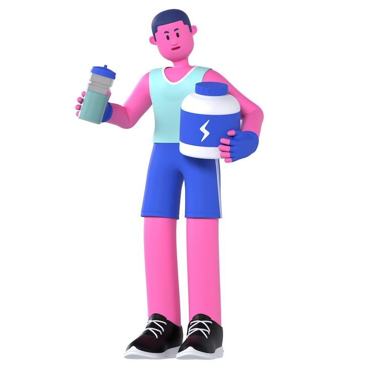 PSD whey protein shake gymnastik fitnessübung für jungen