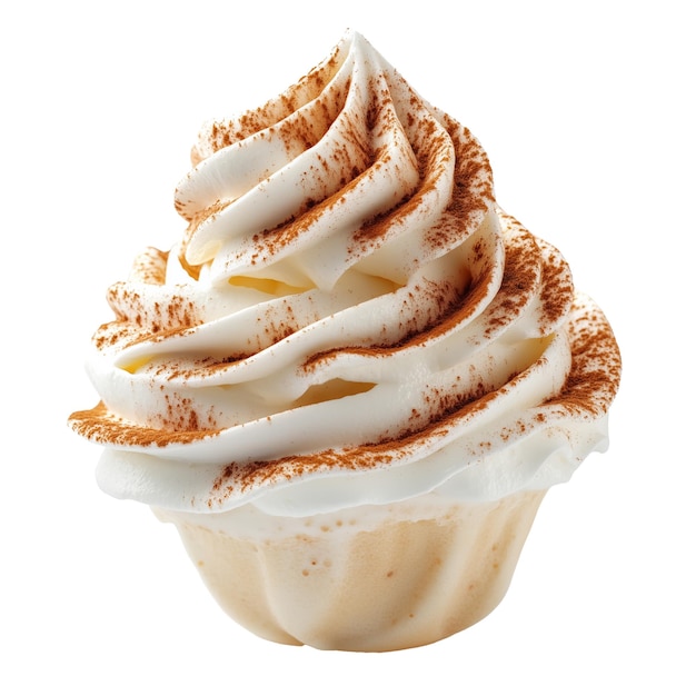 Whipped Cream Swirl con polvere di cannella