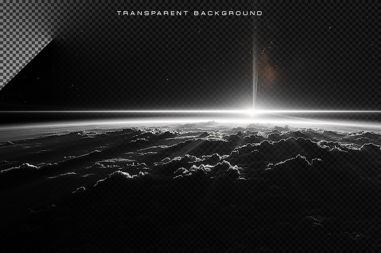 PSD white soft smoke explosion in transparent background