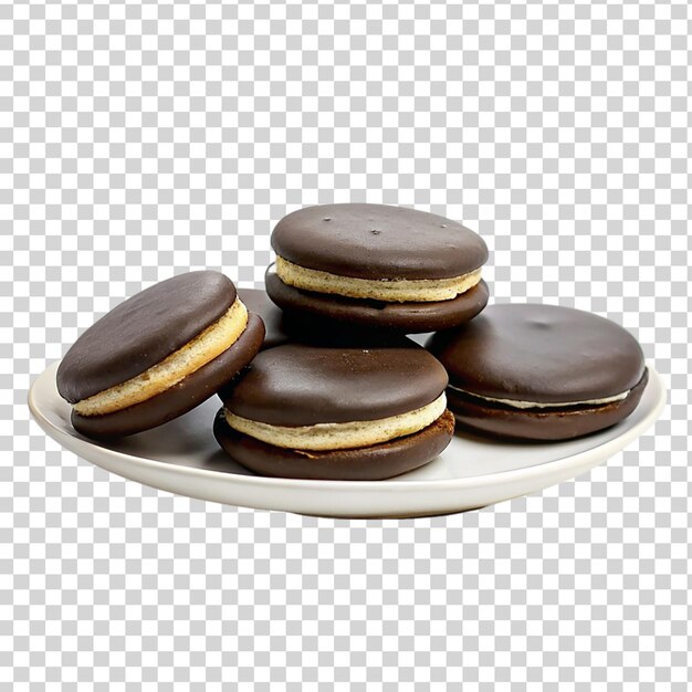 PSD whoopie pies aislados en un fondo transparente