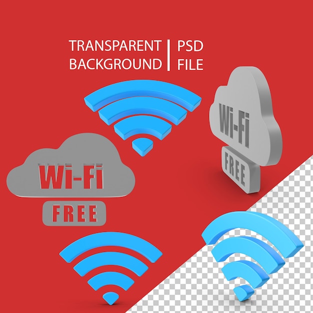 PSD wi-fi gratis png