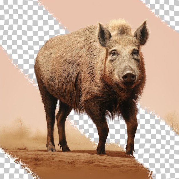 PSD wildschwein in der wildnis