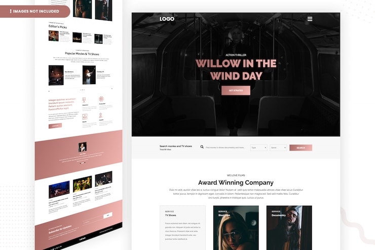 PSD willow in the wind day webseite