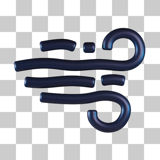 PSD wind 3d-symbol