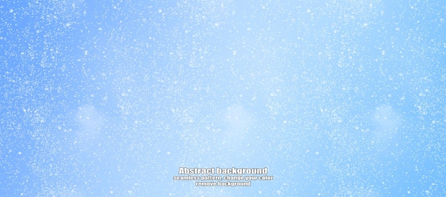Winter Abstract Snowflake Texture Pattern con personalizzazione del colore e sfondo trasparente