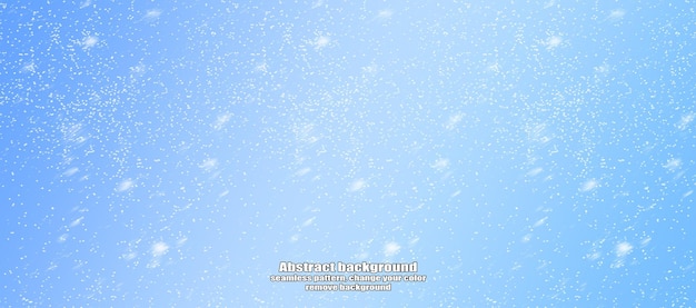 Winter Abstract Snowflake Texture Pattern con personalizzazione del colore e sfondo trasparente