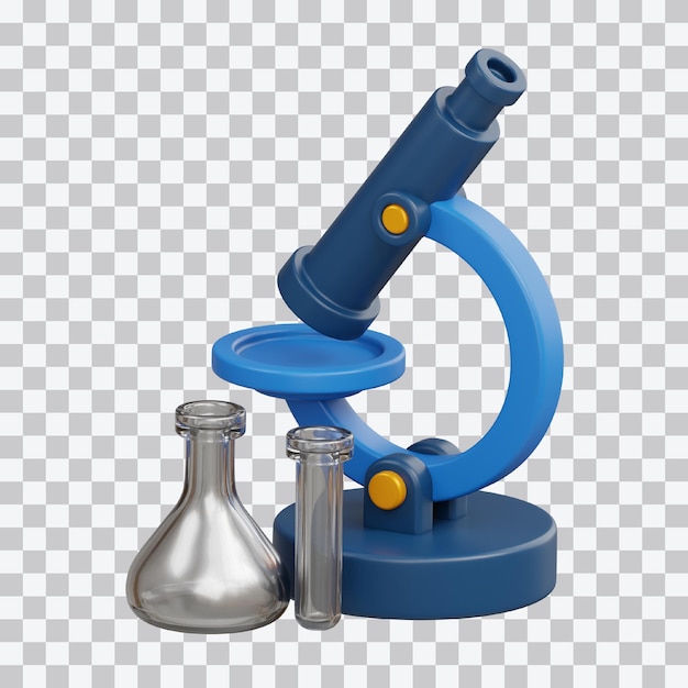 Wissenschaftliche 3D-Illustration