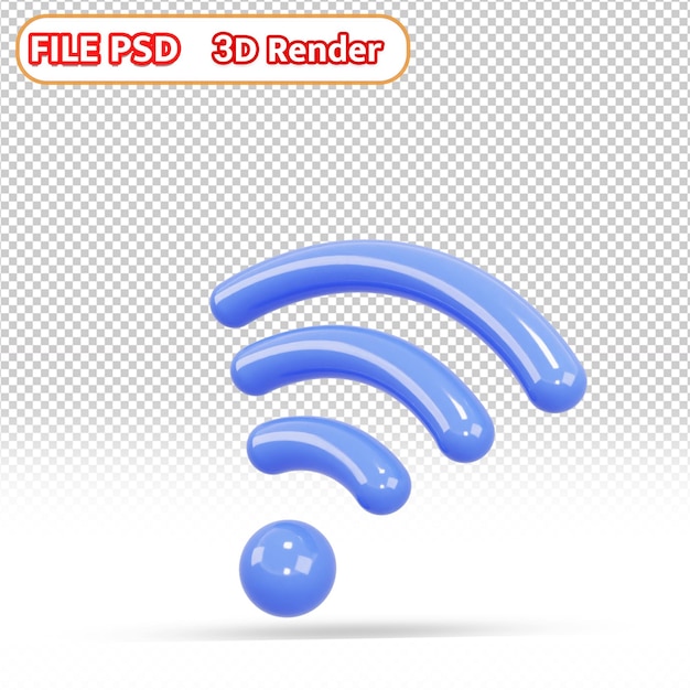 WLAN blau