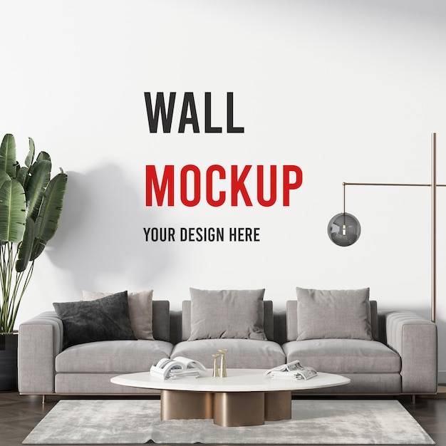 Wohnzimmer Wandmodell