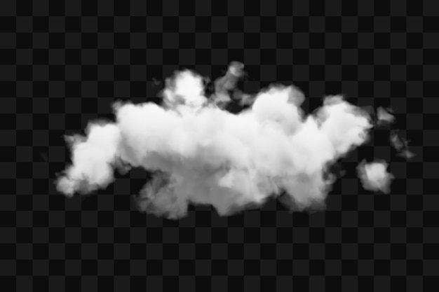 Wolke isoliert