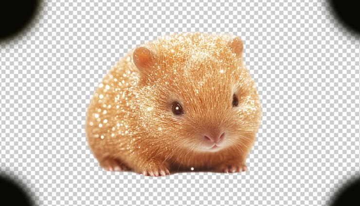 PSD wombat en un fondo transparente