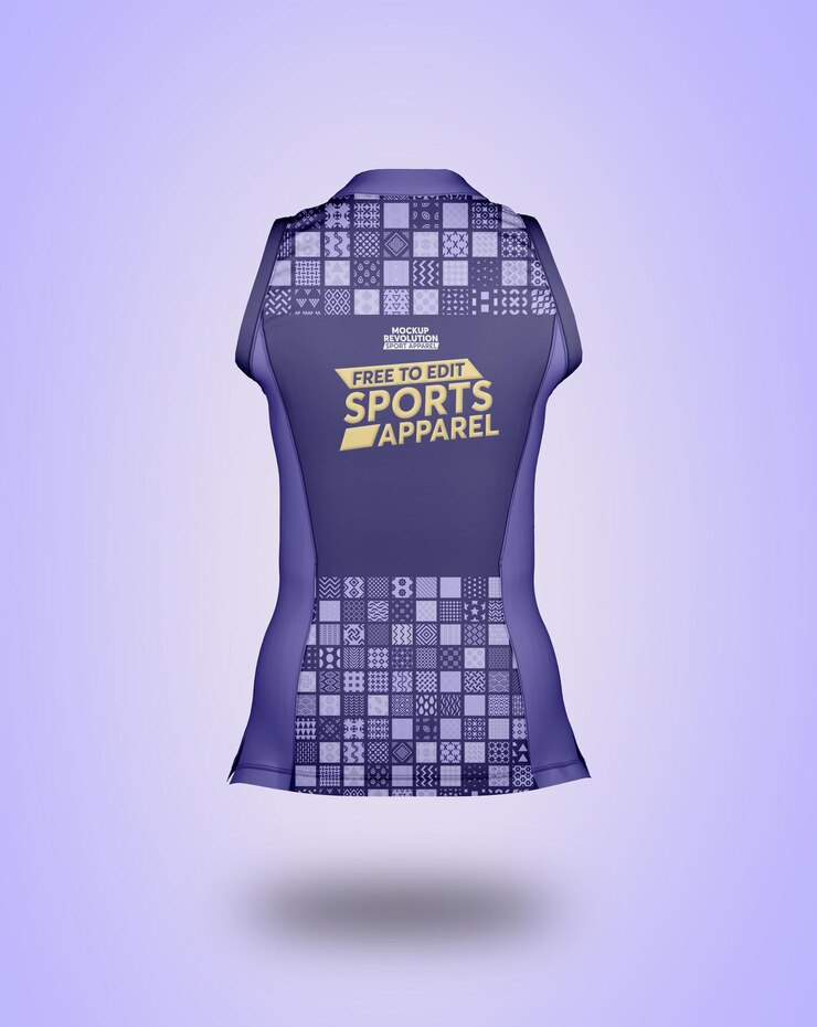 PSD womens purple geometric sports tank top