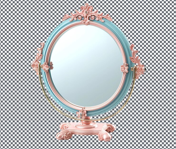 PSD wonderful interactive mirror kit isolato su uno sfondo trasparente