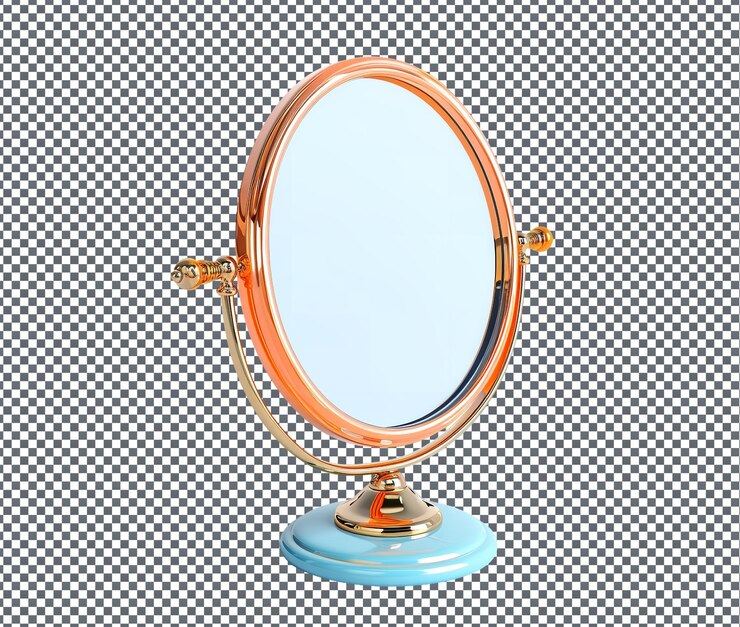 PSD wonderful interactive mirror kit isolato su uno sfondo trasparente