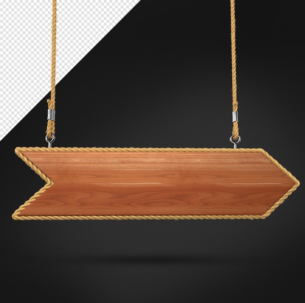 WOODEN PLATES CONTOURED BY ROPES