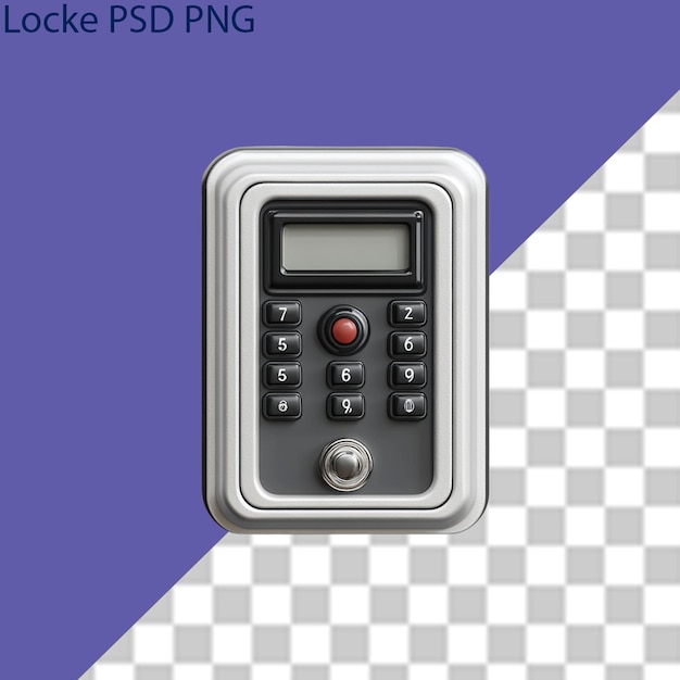 World Lock Day PSD PNG