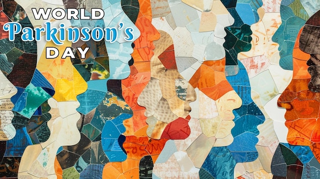 PSD world parkinsons awareness day special poster with a psd background