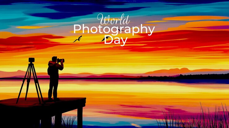 PSD world photography day sunset