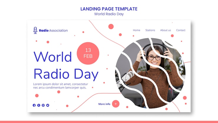 PSD world radio day landing page