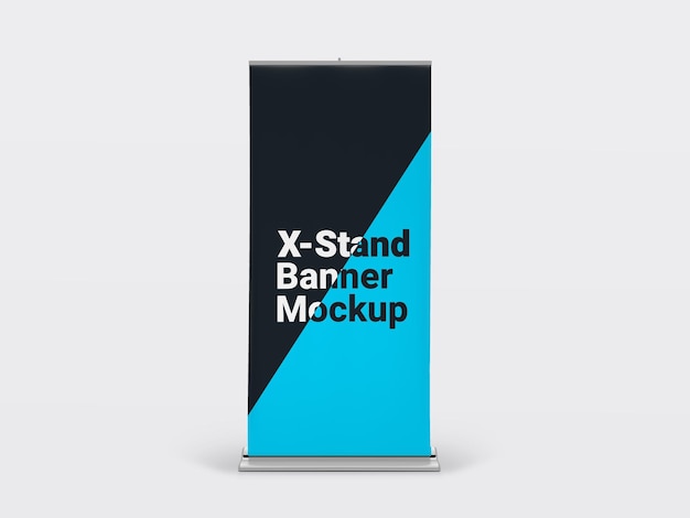 X Banner Mockup for Business and Advertisment