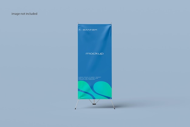 X Maqueta de banner
