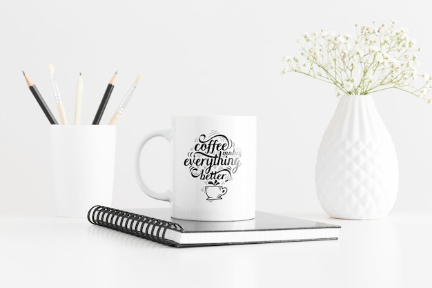 xícara de café psd