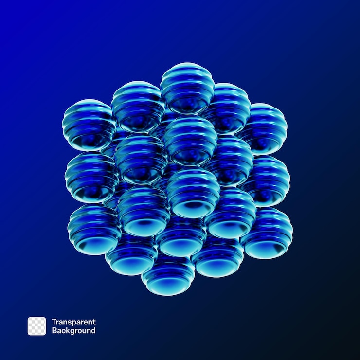PSD y2k abstract geometric shape 3d icon png template (templata de la forma geométrica abstracta en 3d del año 2000)