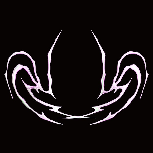Y2K Hiper Neotribal de color rosado