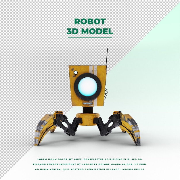 yellow robot