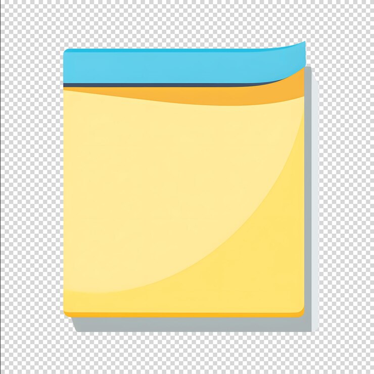 PSD yellow sticky note
