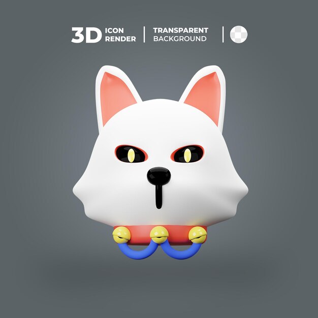 PSD yokai japonés modelo 3d