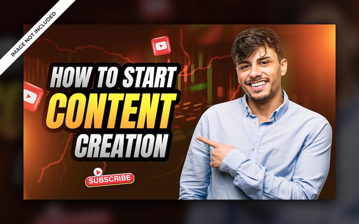 PSD youtube canale video miniatura video web banner premium modello psd